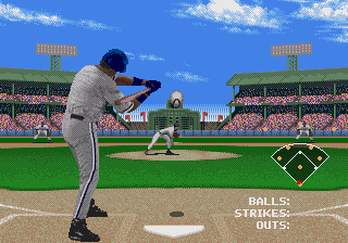 Frank Thomas Big Hurt Baseball (USA, Europe) In game screenshot
